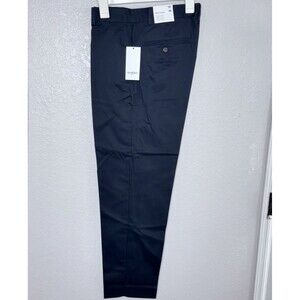Goodfellow Men's Slim Tapered Dressy Trouser Chino Pants Navy Size 32 x 30 NEW!